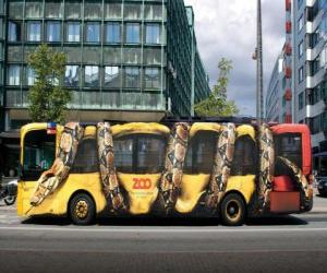 пазл Городской автобус, Копенгаген